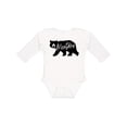 thumbnail image 1 of Inktastic Montana Black Bear Silhouette Boys or Girls Long Sleeve Baby Bodysuit, 1 of 5