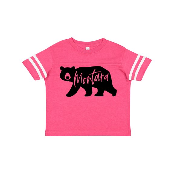 Inktastic Montana Black Bear Silhouette Boys or Girls Toddler T-Shirt