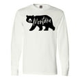 thumbnail image 1 of Inktastic Montana Black Bear Silhouette Long Sleeve T-Shirt, 1 of 5