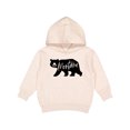 thumbnail image 1 of Inktastic Montana Black Bear Silhouette Toddler Hoodie, 1 of 4