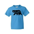 thumbnail image 1 of Inktastic Montana Black Bear Silhouette Youth T-Shirt, 1 of 5