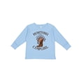 thumbnail image 1 of Inktastic Montana Cowgirl Girls Long Sleeve Toddler T-Shirt, 1 of 5