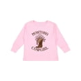 thumbnail image 1 of Inktastic Montana Cowgirl Girls Long Sleeve Toddler T-Shirt, 1 of 5