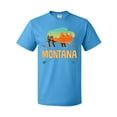 thumbnail image 1 of Inktastic Montana Gift Buffalo Silhouette T-Shirt, 1 of 5