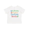 thumbnail image 1 of Inktastic Montana Grandma Loves Me Boys or Girls Baby T-Shirt, 1 of 5