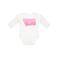 thumbnail image 1 of Inktastic Montana Silhouette Mandala Boys or Girls Long Sleeve Baby Bodysuit, 1 of 5