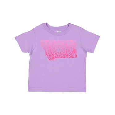Inktastic Montana Silhouette Mandala Boys or Girls Toddler T-Shirt