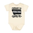 thumbnail image 1 of Inktastic Montana Someone Loves Me Boys or Girls Baby Bodysuit, 1 of 5