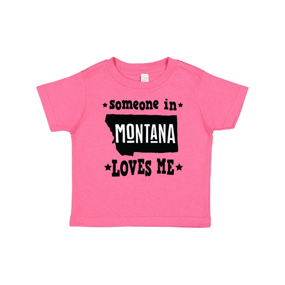 Inktastic Montana Someone Loves Me Boys or Girls Baby T-Shirt