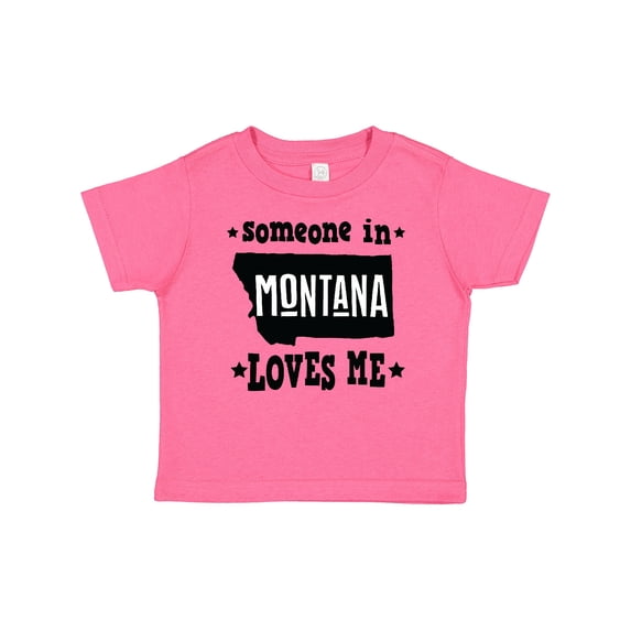 Inktastic Montana Someone Loves Me Boys or Girls Baby T-Shirt