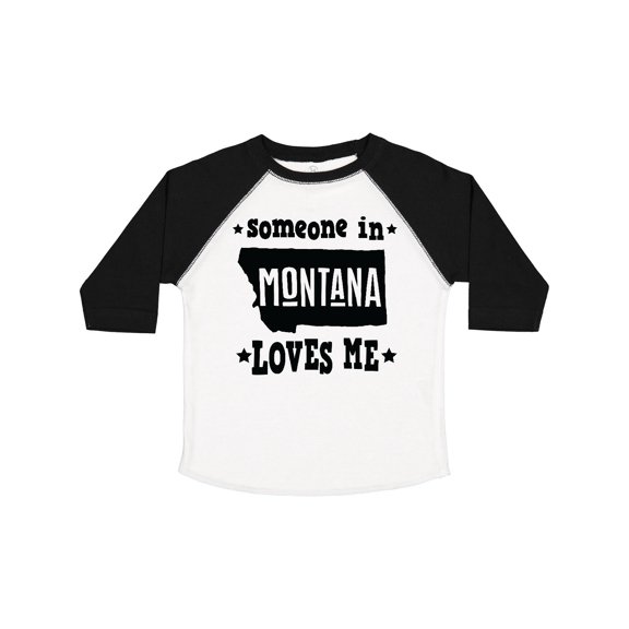 Inktastic Montana Someone Loves Me Boys or Girls Toddler T-Shirt