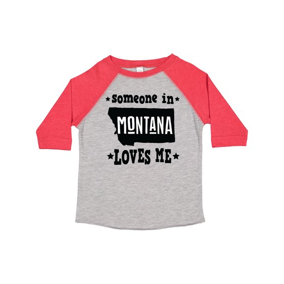 Inktastic Montana Someone Loves Me Boys or Girls Toddler T-Shirt