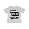 thumbnail image 1 of Inktastic Montana Someone Loves Me Boys or Girls Toddler T-Shirt, 1 of 5