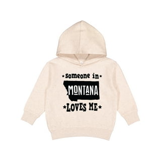 Inktastic Montana Someone Loves Me Toddler Hoodie