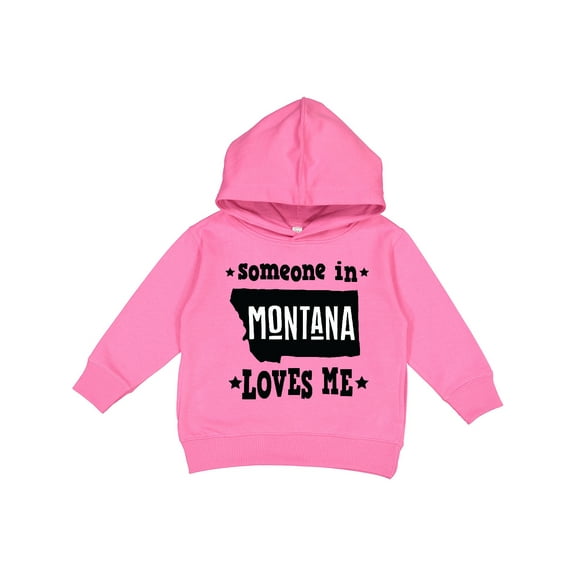 Inktastic Montana Someone Loves Me Toddler Hoodie