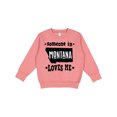 thumbnail image 1 of Inktastic Montana Someone Loves Me Toddler Sweatshirt, 1 of 4