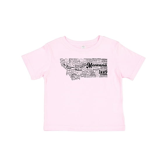 Inktastic Montana State Word Salad Boys or Girls Baby T-Shirt