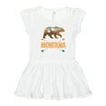 thumbnail image 1 of Inktastic Montana Vacation Bear Silhouette Girls Toddler Dress, 1 of 5