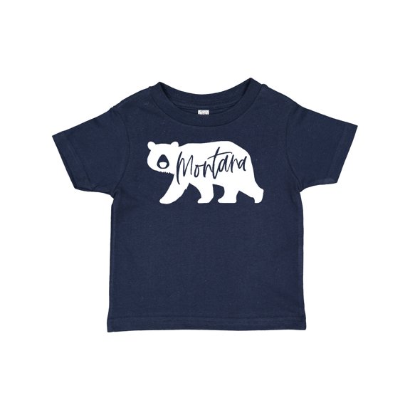 Inktastic Montana White Bear Silhouette Boys or Girls Baby T-Shirt