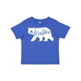 thumbnail image 1 of Inktastic Montana White Bear Silhouette Boys or Girls Toddler T-Shirt, 1 of 5