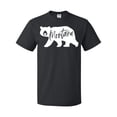 thumbnail image 1 of Inktastic Montana White Bear Silhouette T-Shirt, 1 of 5
