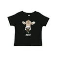thumbnail image 1 of Inktastic Moo Cute Brown Holstein Cow Boys or Girls Baby T-Shirt, 1 of 5