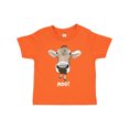 thumbnail image 1 of Inktastic Moo Cute Brown Holstein Cow Boys or Girls Toddler T-Shirt, 1 of 5