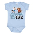 thumbnail image 1 of Inktastic Moo Moo I'm 1 with Cute Holstein Cows Boys or Girls Baby Bodysuit, 1 of 5