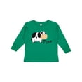 thumbnail image 1 of Inktastic Moo Says the Cow Boys or Girls Long Sleeve Toddler T-Shirt, 1 of 5