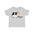thumbnail image 1 of Inktastic Moo Says the Cow Boys or Girls Toddler T-Shirt, 1 of 5