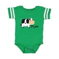 thumbnail image 1 of Inktastic Moo says the cow Boys or Girls Baby Bodysuit, 1 of 5
