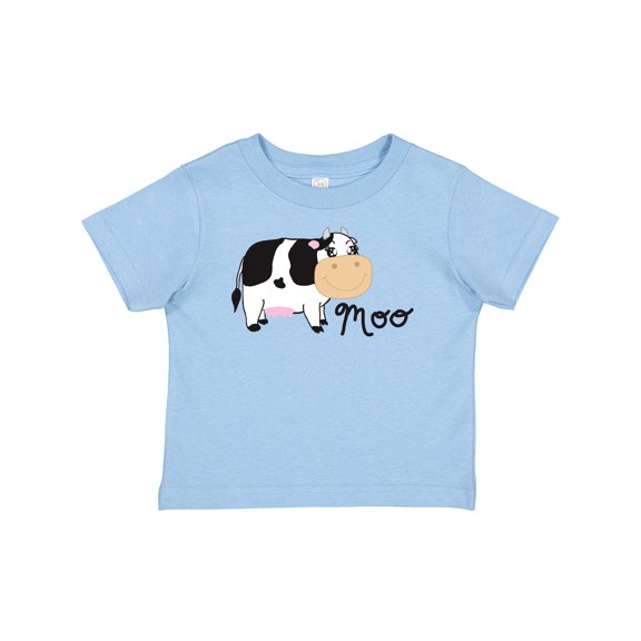 Inktastic Moo says the cow Boys or Girls Baby T-Shirt