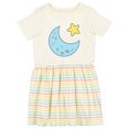 thumbnail image 1 of Inktastic Moon and Star Girls Toddler Dress, 1 of 5