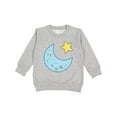 thumbnail image 1 of Inktastic Moon and Star Toddler Sweatshirt, 1 of 4