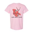 thumbnail image 1 of Inktastic More Beads, Please Cute Mardi Gras Crawfish T-Shirt, 1 of 5