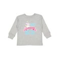 thumbnail image 1 of Inktastic Most Magical Big Sis- Cute Unicorn Girls Long Sleeve Toddler T-Shirt, 1 of 5