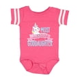 thumbnail image 1 of Inktastic Most Magical Goddaughter- Cute Unicorn Girls Baby Bodysuit, 1 of 5