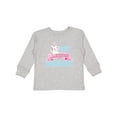 thumbnail image 1 of Inktastic Most Magical Goddaughter Cute Unicorn Girls Long Sleeve Toddler T-Shirt, 1 of 5