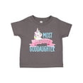 thumbnail image 1 of Inktastic Most Magical Goddaughter Cute Unicorn Girls Toddler T-Shirt, 1 of 5