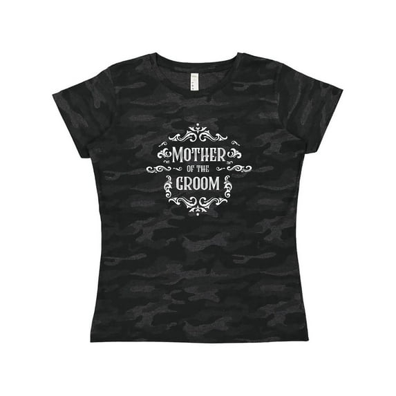 Inktastic Mother of the Groom in White Women's T-Shirt