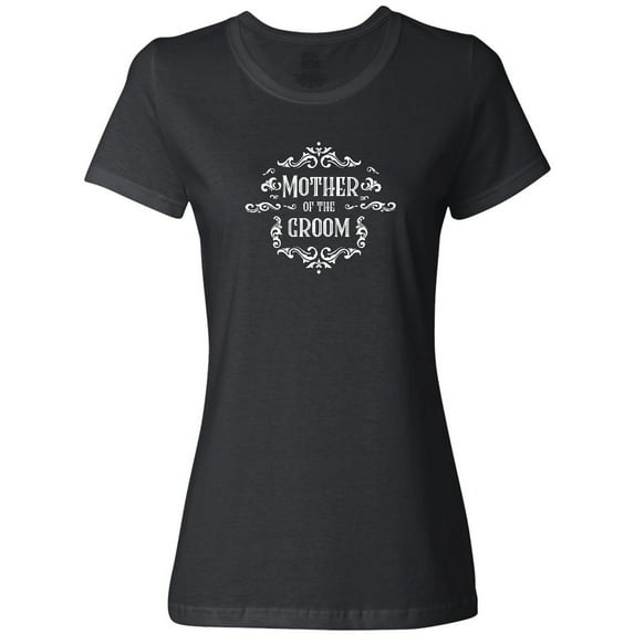 Inktastic Mother of the Groom in White Women's T-Shirt