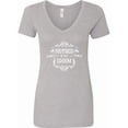 thumbnail image 1 of Inktastic Mother of the Groom in White Women's V-Neck T-Shirt, 1 of 5