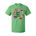 thumbnail image 1 of Inktastic Mother's Day Best Mom Ever with Floral Wreath T-Shirt, 1 of 5