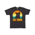 thumbnail image 1 of Inktastic Mother's Day Cat Mom Black Cat Sunset T-Shirt, 1 of 5