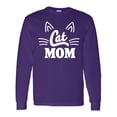 thumbnail image 1 of Inktastic Mothers Day Cat Mom Long Sleeve T-Shirt, 1 of 5