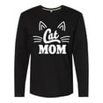 thumbnail image 1 of Inktastic Mothers Day Cat Mom Long Sleeve T-Shirt, 1 of 5