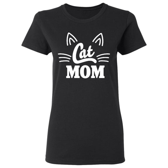 Inktastic Mothers Day Cat Mom Women's T-Shirt