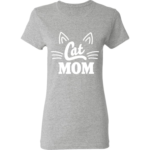 Inktastic Mothers Day Cat Mom Women's T-Shirt