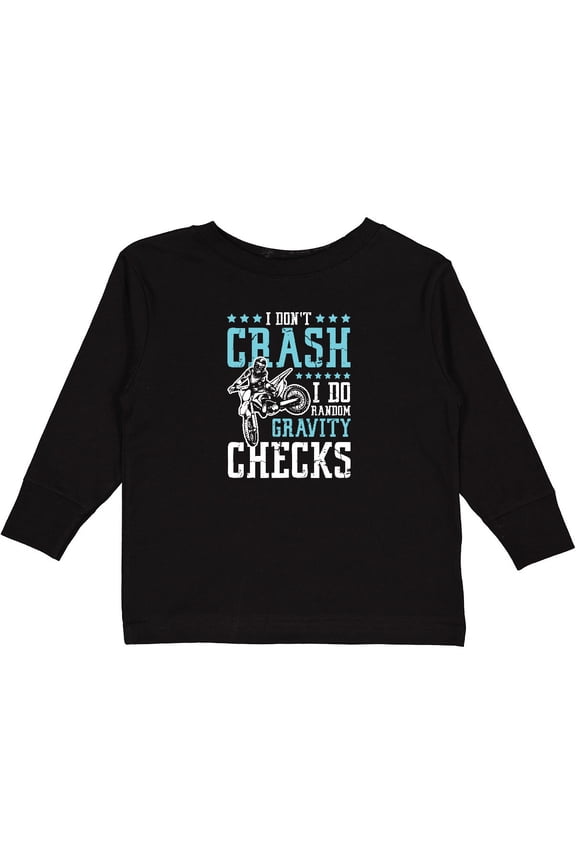 Motocross BMX Bike Apparel Boys Long Sleeve Toddler T-Shirt