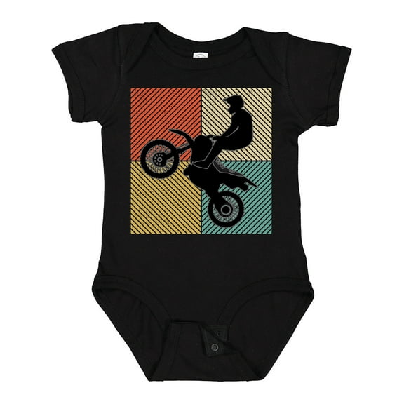 Inktastic Motocross Bmx Dirt Biking Boys or Girls Baby Bodysuit